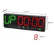 Zegar treningowy / timer inSPORTline CF15 19×6,3 cm ∙ LED 6-cyfrowy ∙ 8 trybów (tabata, EMOM) ∙ alarm ∙ bateria 20 h ∙ magnes