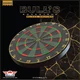 Tarcza sizalowa do darta Bull's Advantage Black Edition ∙ profesjonalna ∙ afrykański sizal ∙ ultracienkie ożebrowanie