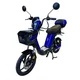 Skuter elektryczny W-TEC E-Greta II 12Ah 18" ∙ silnik 350 W ∙ zasięg do 50 km ∙ nośność 120 kg ∙ akumulator 15 Ah - Niebieski - Niebieski