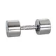 Hantle chromowane inSPORTline Crossteel 1-14 kg ∙ stalowa powłoka ∙ antypoślizgowy chwyt