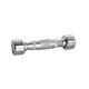 Hantle chromowane inSPORTline Crossteel 1-14 kg ∙ stalowa powłoka ∙ antypoślizgowy chwyt