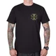 T-shirt koszulka bawełniana BLACK HEART Ruthless - Czarny