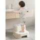 Dwustopniowy stołek dla dzieci inSPORTline Olbino ∙ stopień / podest / podium  ∙ stabilny ∙ 60 kg ∙ HDPE ∙ bezpieczny - Brązowy