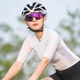 Sportowe okulary przeciwsłoneczne Altalist Hayate R2 - biały z niebieskimi okularami