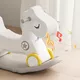 Rowerek biegowy i konik na biegunach inSPORTline Etalino ∙ 2w1 ∙ waga 3 kg ∙ nośność 40 kg ∙ HDPE ∙ dla dzieci 3+ - kawowy