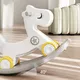 Rowerek biegowy i konik na biegunach inSPORTline Etalino ∙ 2w1 ∙ waga 3 kg ∙ nośność 40 kg ∙ HDPE ∙ dla dzieci 3+ - kawowy