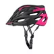 Kask rowerowy Etape Vesper ∙ technologia in-mold ∙ waga 350 g ∙ 23 otwory wentylacyjne ∙ siatka przeciw owadom - czarny/różowy matowy