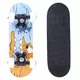 Dziecięca deskorolka Worker Kid Skateboy ∙ nośność 40 kg ∙ deska 17" klon ∙ koła  50 mm ∙ łożyska ABEC 3 ∙ antypoślizgowy grip - Obcy - Głodna Ryba
