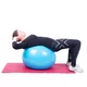 Piłka gimnastyczna z funkcją krzesła inSPORTline Top Ball 85 cm BallBase - Ciemny szary