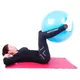 Piłka gimnastyczna / fitness do ćwiczeń Top Ball inSPORTline 75 cm ∙ nośność 600 kg ∙ antypoślizgowa powierzchnia - Czerwony
