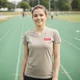 Koszulka damska inSPORTline Signature ∙ 100% bawełna ∙ wygodny krój ∙ duże logo na plecach - Czarny