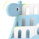 Biblioteczka dziecięca inSPORTline Girafondo ∙ regał na książki ∙ 6 poziomów ∙ nośność 30 kg ∙ HDPE ∙ zaokrąglone krawędzie ∙ regulowana - Niebieski