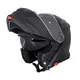 Kask motocyklowy szczękowy z blendą W-TEC Venero - Błyszczący biały
