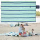 Koc piknikowy mata plażowa inSPORTline Livetino 300x200 cm - spokojny ocean