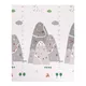 Składana mata dla dziecka inSPORTline Michlino 180x160x1,2 cm ∙ z motywem ∙ pianka XPE ∙ antypoślizgowa ∙ certyfikat EN 71 ∙ torba w zestawie - Miasto/Wieloryby