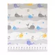 Składana mata dla dziecka inSPORTline Michlino 180x160x1,2 cm ∙ z motywem ∙ pianka XPE ∙ antypoślizgowa ∙ certyfikat EN 71 ∙ torba w zestawie - Miasto/Wieloryby