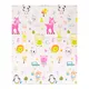 Składana mata dla dziecka inSPORTline Michlino 180x160x1,2 cm ∙ z motywem ∙ pianka XPE ∙ antypoślizgowa ∙ certyfikat EN 71 ∙ torba w zestawie - Miasto/Wieloryby