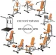 Maszyna do ćwiczeń na mięśnie bicepsa Body-Solid CBC400 Hydraulicline ∙ 6 poziomów oporu - Czarny