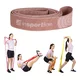 Guma oporowa do ćwiczeń inSPORTline Rand Medium ∙ obwód 208 cm, opór do 6 kg - Fluo żółty - vintage różowy