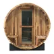 Fińska sauna beczkowa ogrodowa inSPORTline Viduor 400 ∙ drewno cedrowe ∙ piec 6 kW ∙ 4 osoby ∙ waga 420 kg
