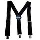Szelki motocyklowe W-TEC Bretelero - Italian - Prosty czarny