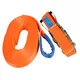 Lina do chodzenia slackline inSPORTline Ergo 15 m ∙ szer. 50 mm ∙ poliester PES ∙ nośność 200 kg ∙ z grzechotką i pierścieniem