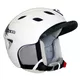 Kask snowboardowy Worker Trentino ∙ waga 365 g ∙ wentylacja Thermo Fit ∙ zdejmowane nauszniki - Szary z logo