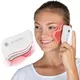 Masażer twarzy inSPORTline Lilona ∙ Gua-Sha + wibracje + LED ∙ ogrzewanie 42-46 °C ∙ 5 trybów