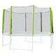 Ochronna siatka do trampoliny inSPORTline Froggy PRO 430 cm - Zielony - Zielony