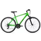 Męski rower crossowy Cyclision Zodin 5 MK-II 28" ∙ napęd Shimano 21 biegów ∙ amortyzowany widelec ∙ rama aluminiowa ∙ V-brake - Azure Steel - Sharp Green