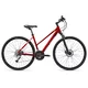Damski rower crossowy Cyclision Zodya 3 MK-II 28" ∙ hydrauliczne hamulce Shimano ∙ amortyzowany widelec z blokadą ∙ 16 przełożeń - Blue Edge - Scarlet Red