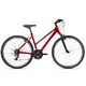 Damski rower crossowy Cyclision Zodya 5 MK-II 28" ∙ napęd shimano 21 biegów ∙ amortyzowany widelec ∙ hamulce v-brake ∙ lekka rama - Cold Mint - Scarlet Red